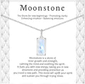 HOPE LOVE SHINE New Beginnings Rainbow Moonstone Necklace - Thoughtful