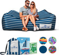 Inflatable Lounger LazyBone Air Sofa - Fast Flapper Inflation