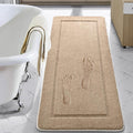 LOCHAS Luminous Non Slip Bathroom Rug Runner 24 x 70 in - Soft, Glow