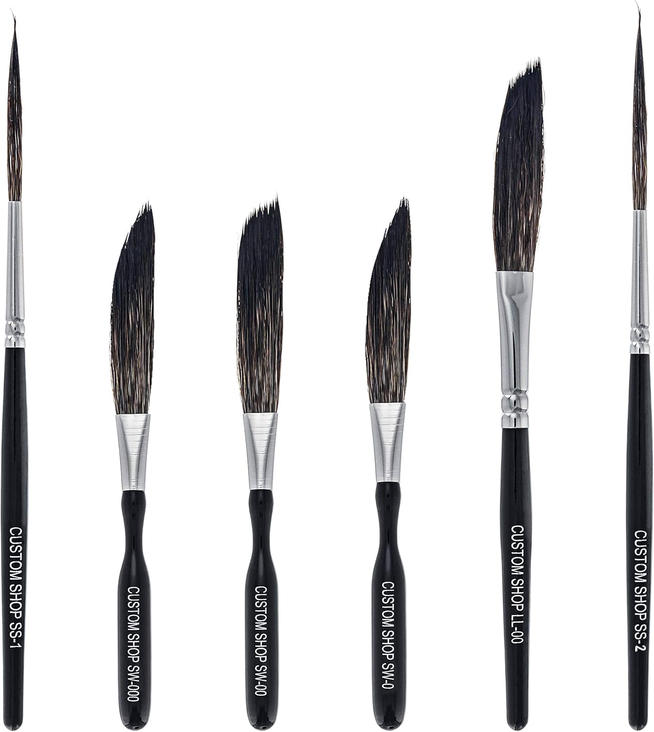 Custom Shop Pinstriping Brush Master Set for Artists and Pros