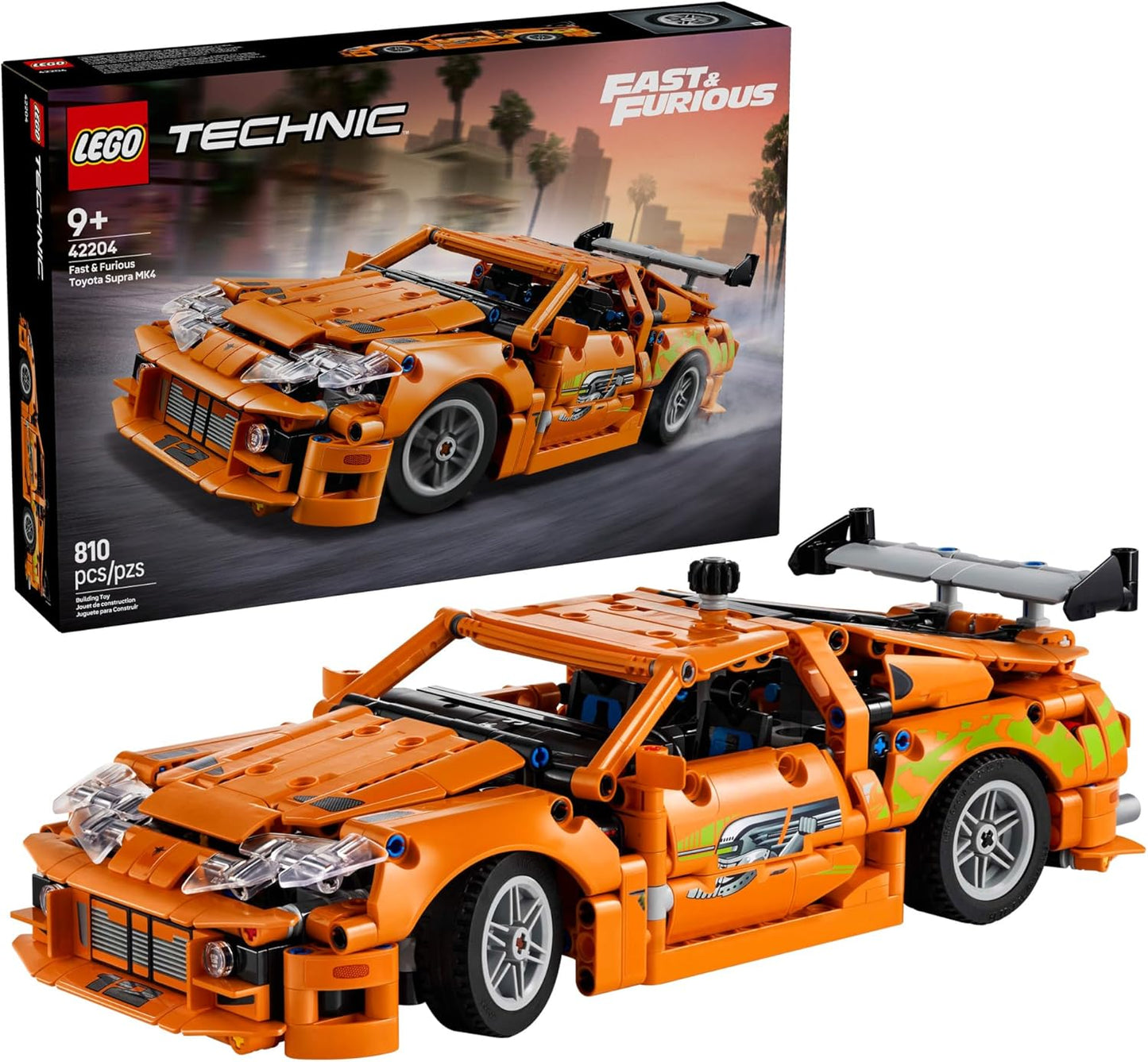 LEGO Technic Fast and Furious Toyota Supra MK4 Building Kit Review