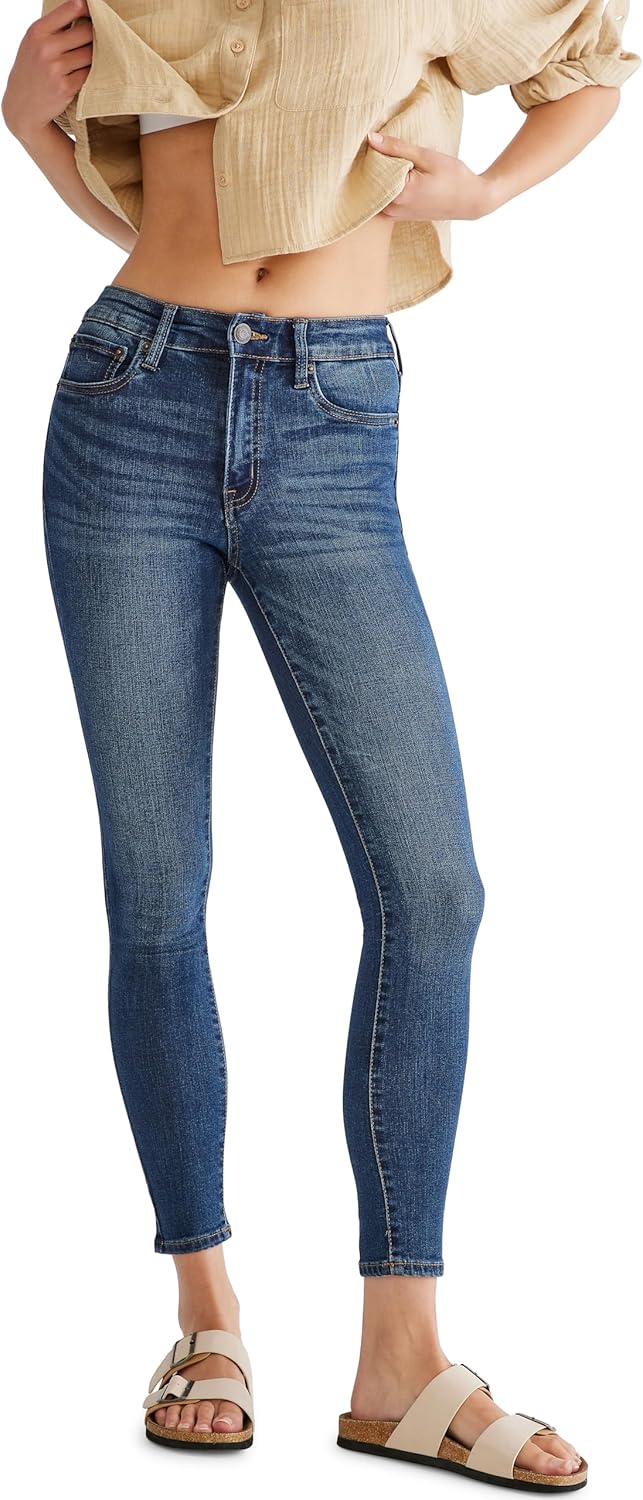 AEROPOSTALE Women's High Waisted Jegging for Ultimate Comfort