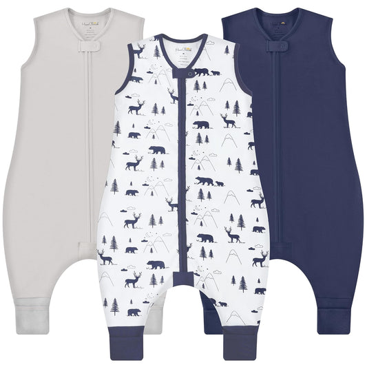Mama Cheetah Toddler Sleep Sack with Feet for Cozy Nights