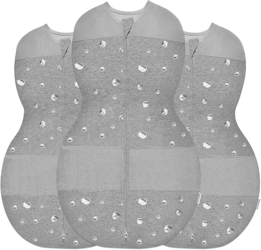 Happiest Baby Sleepea Swaddle - 100% Organic Cotton Bundle