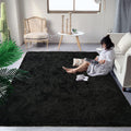 DweIke Fluffy Shaggy Area Rug for Living Room and Bedroom