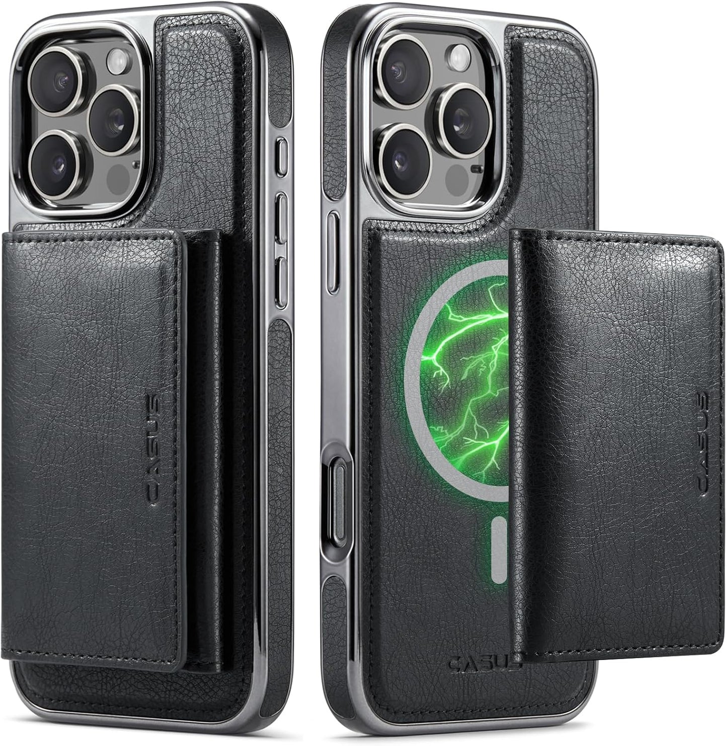 Casus Wallet Case for iPhone 16 Pro Max with MagSafe Compatibility