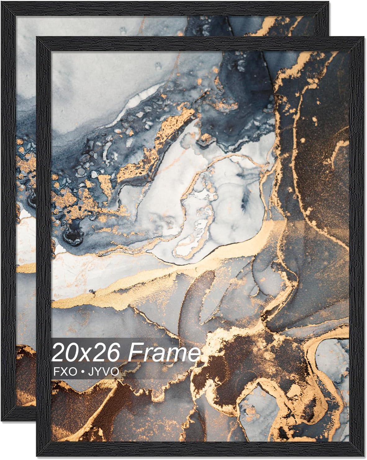 Engineered Wood 20 x 26 Frame Set of 2 for Stunning Displays