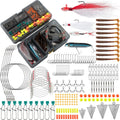 Dr.Fish 269 Piece Surf Fishing Tackle Kit - Complete Saltwater Set