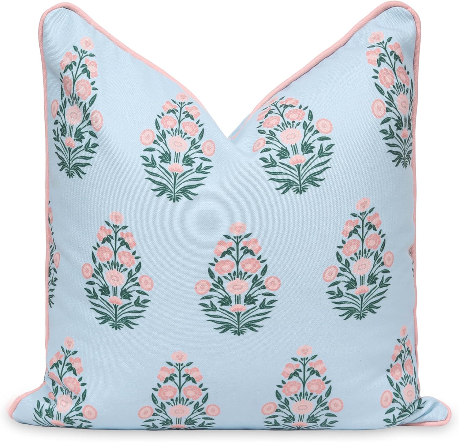 Hofdeco Premium Coastal Throw Pillow Cover for Indoor Outdoor Use