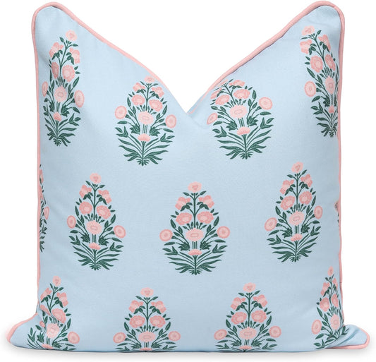 Hofdeco Premium Coastal Throw Pillow Cover for Indoor Outdoor Use