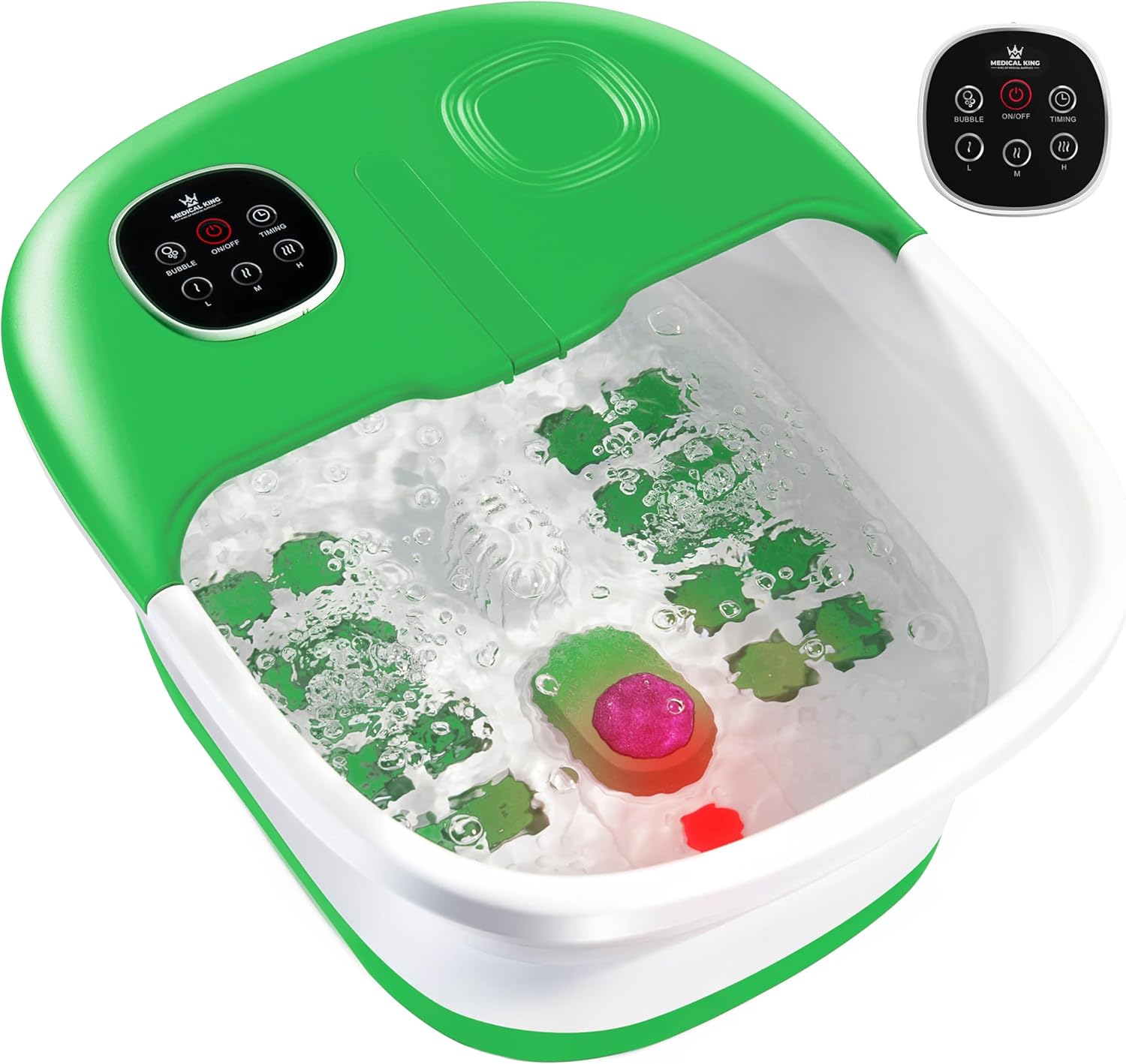 Medical king Foot Spa with Heat, Massage, and Jets for Relaxation