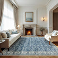 Washable Rugs 8x10 Area Rug for Living Room - Soft, Non-Slip Comfort