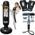 Punching Bag for Kids 5 ft 3 in - Stable Inflatable Ninja Kit