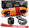 Synthetic Winch Rope 1/4 in x 50 ft 10,000LBS - Lightweight Recovery