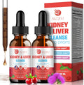 Kidney and Liver Cleanse Detox & Repair Drops - 2 Pack