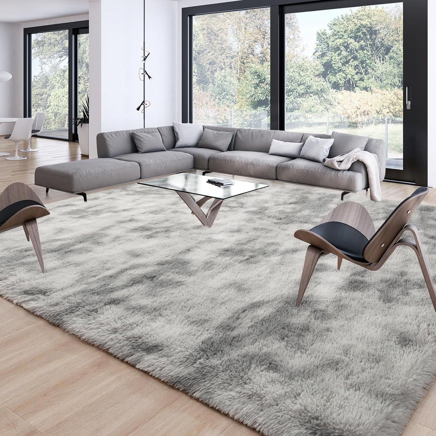 Merelax Soft Area Rugs for Livingroom Bedroom, Plush Fluffy Carpet