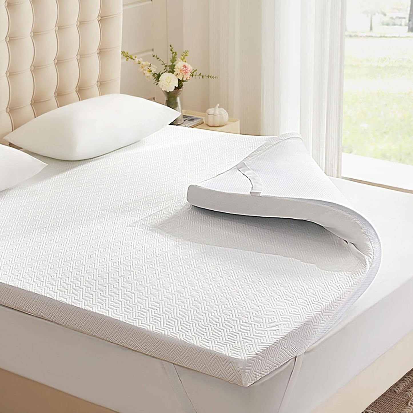 3 Inch Memory Foam Mattress Topper Twin XL for Ultimate Comfort
