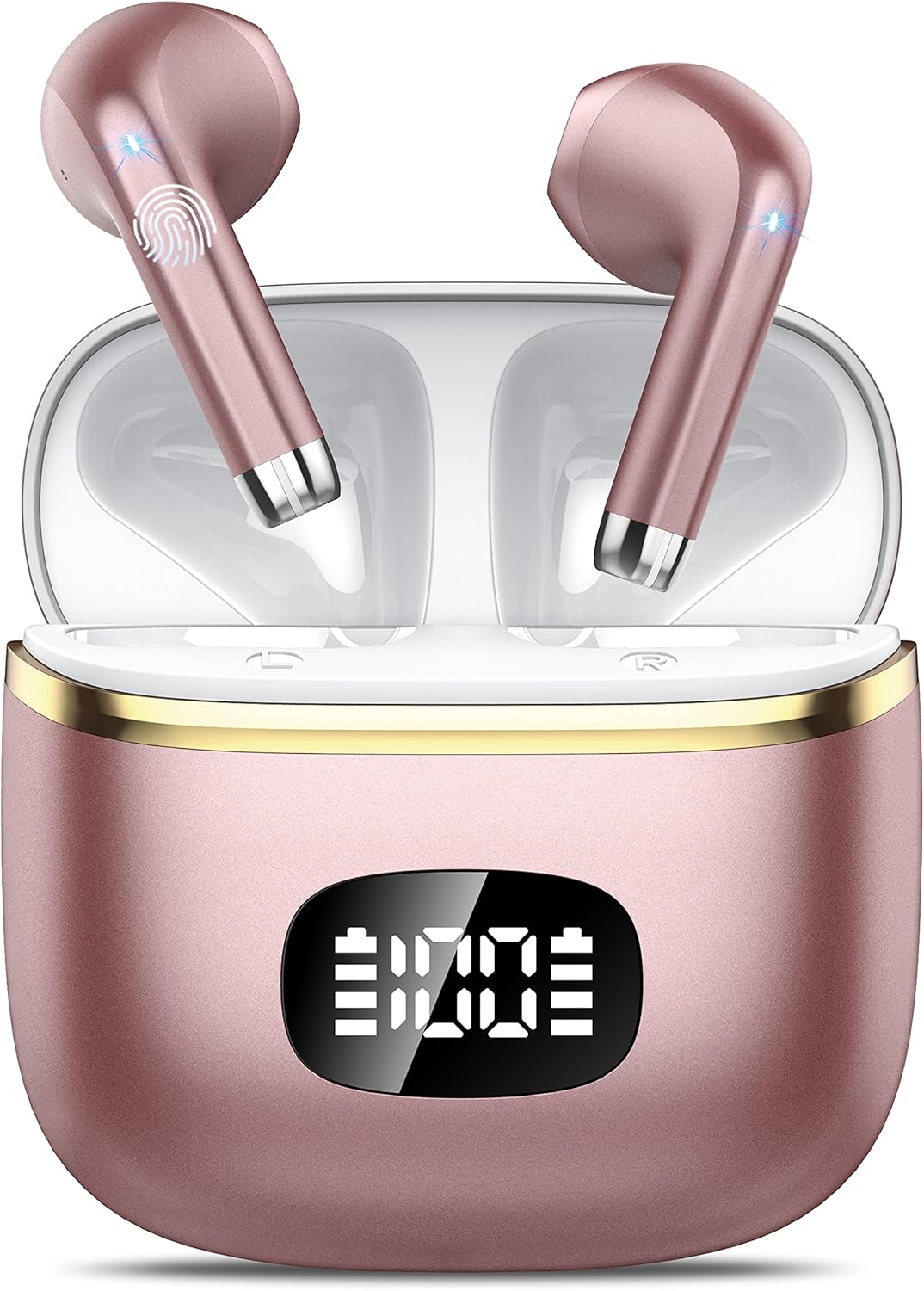 POMUIC Wireless Earbuds: 40H Playtime & IPX7 Waterproof