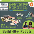 STEM Robotics Kit for Kids 8-12 - 40+ DIY Projects with 100+ Parts