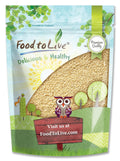 Food to Live Amaranth Grain 5 Pounds - Whole Seeds, Vegan, Kosher
