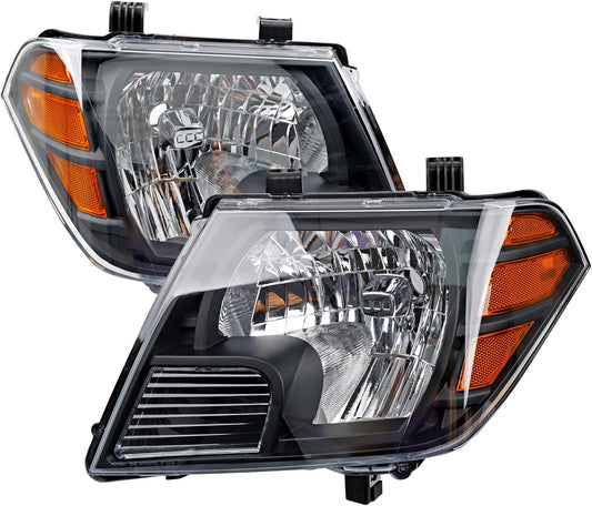 Headlights Assembly Pair for 2009-2020 Nissan Frontier Models