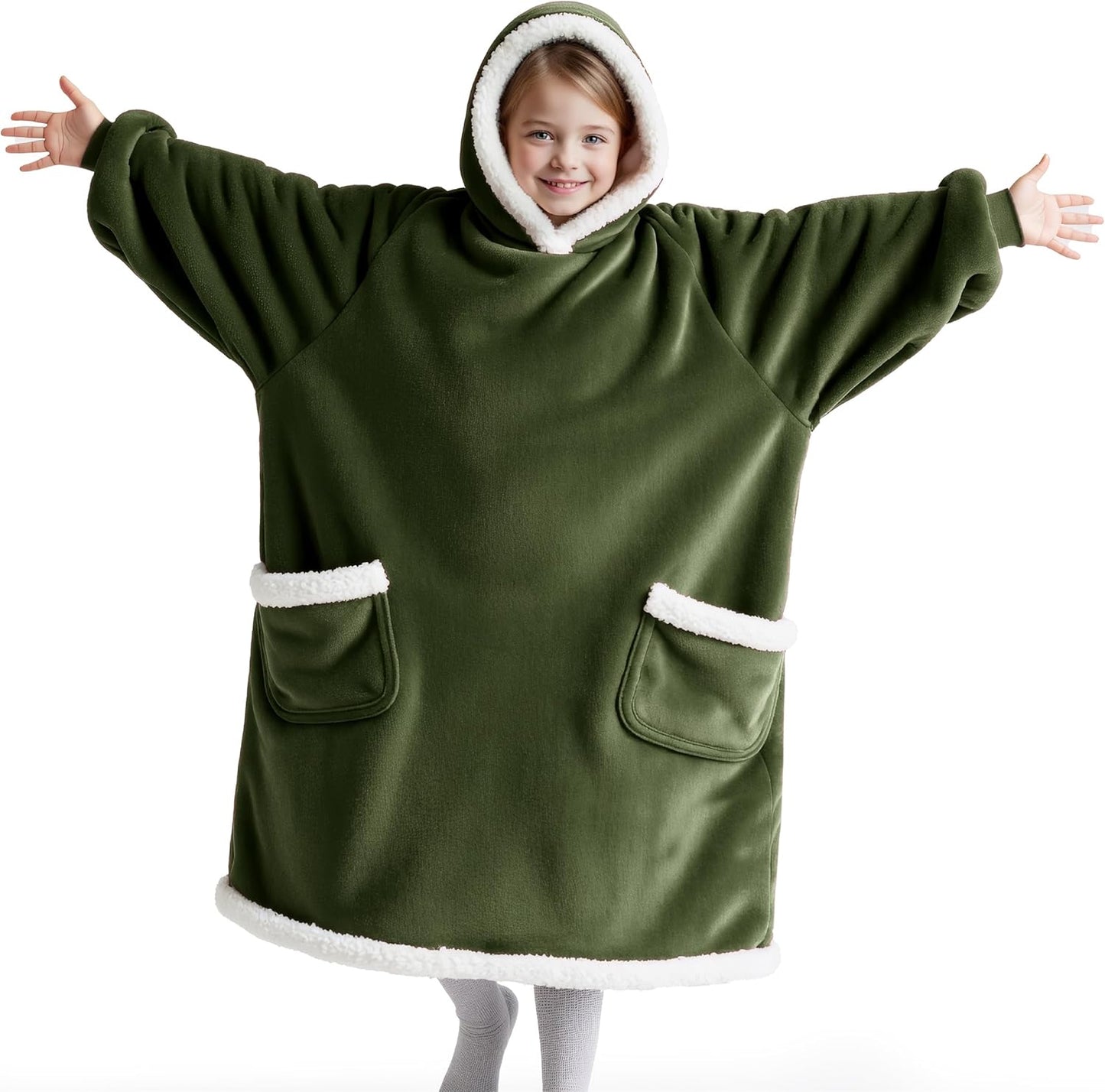 Bedsure Blanket Hoodie for Ultimate Comfort and Warmth