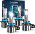9005+9006 Fog Light Kit, Super-Bright 48000LM - Clear White Night