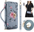 Crossbody Wallet Case for iPhone 15 Pro Max - Magnetic Detachable