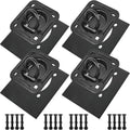 Recessed D Ring Tie Down Anchors 4 Pack (6,000 Lbs) - Heavy Duty Floor