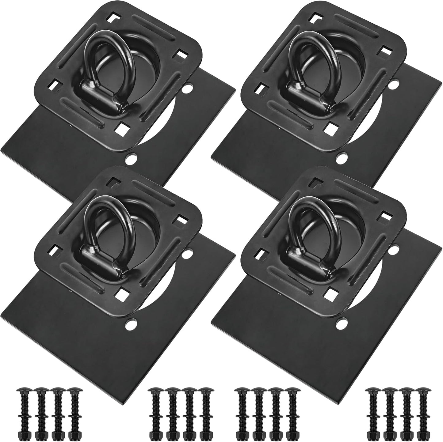 Recessed D Ring Tie Down Anchors for Heavy Duty Cargo Security