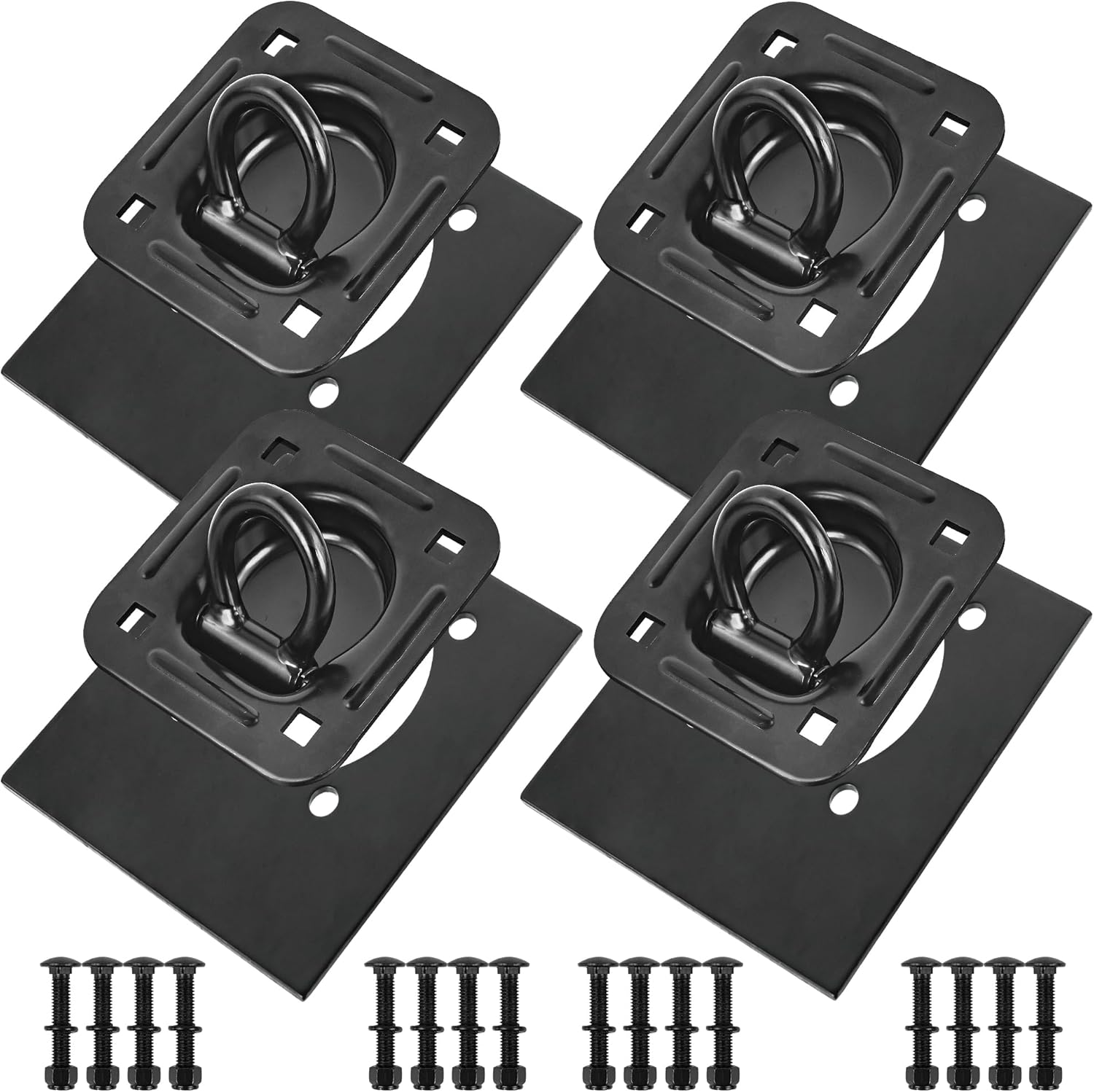 Recessed D Ring Tie Down Anchors for Heavy Duty Cargo Security