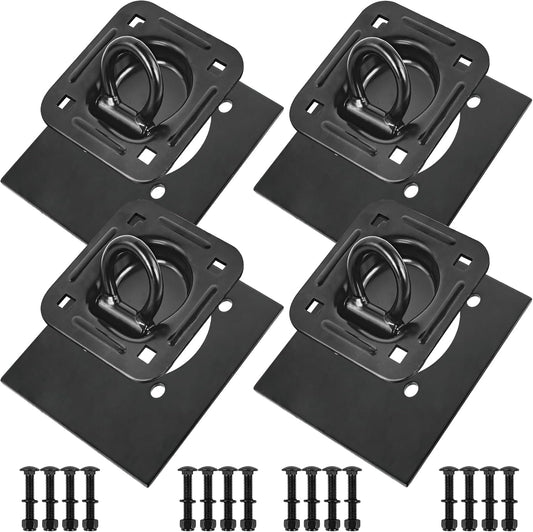 Recessed D Ring Tie Down Anchors for Heavy Duty Cargo Security
