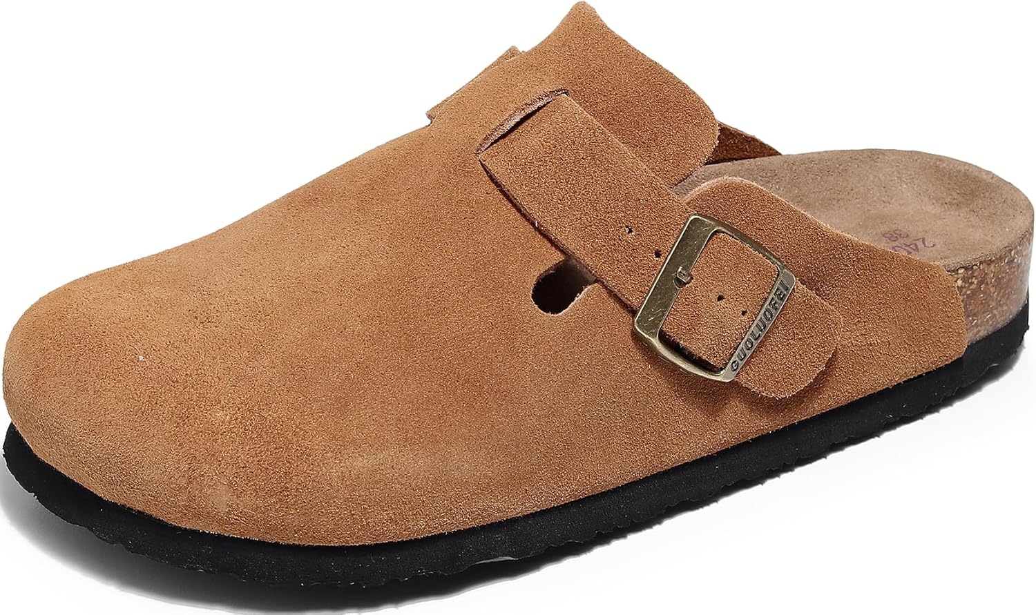 Clogs for Women with Arch Support and Adjustable Buckle Design