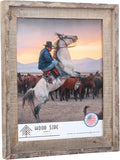 Rustic Barnwood Picture Frames 14x22 - Handcrafted Reclaimed Wood