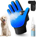 Steam Pet Grooming Gloves with Sprayer for Cats and Dogs