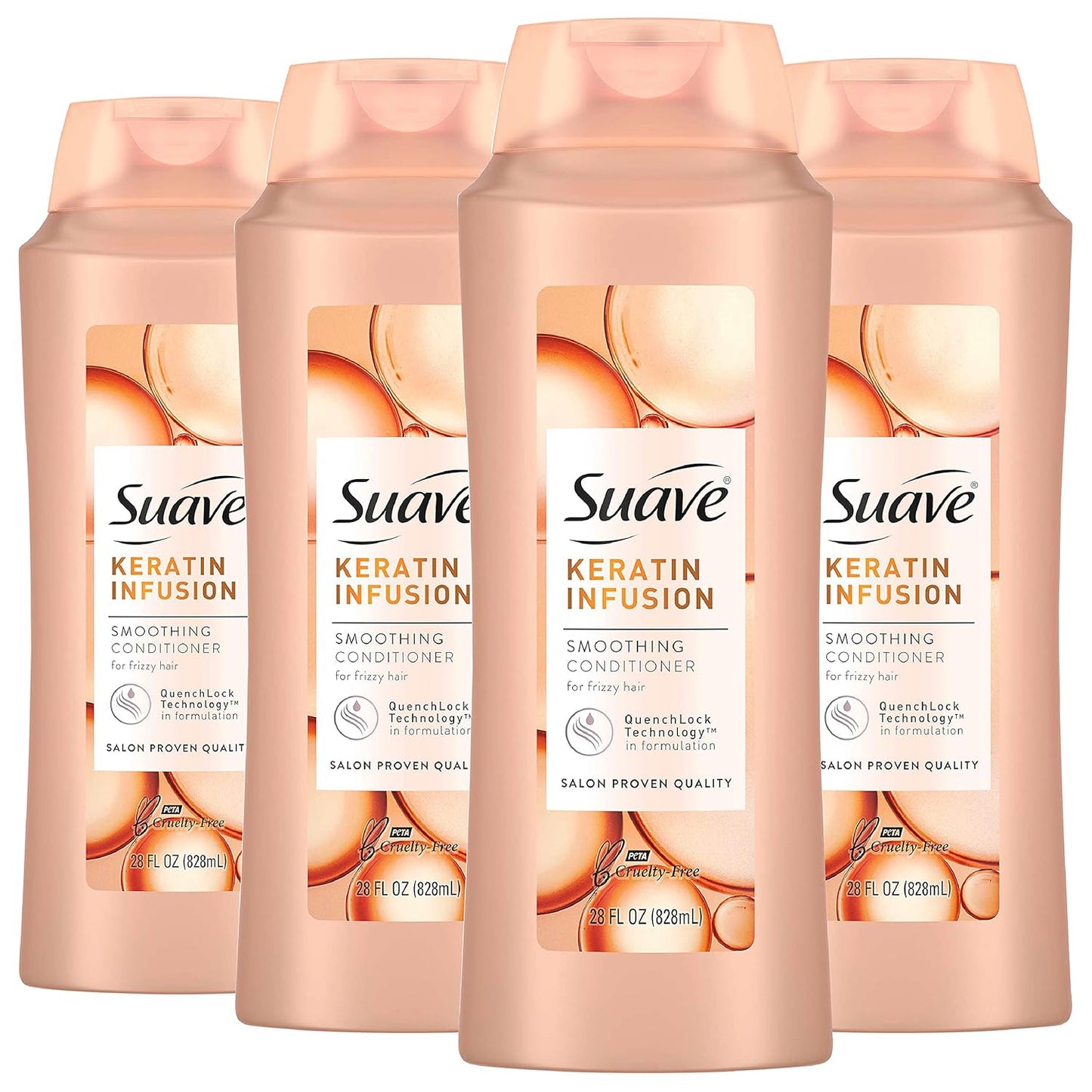 Suave Keratin Infusion Smoothing Conditioner - 48hr Frizz Control