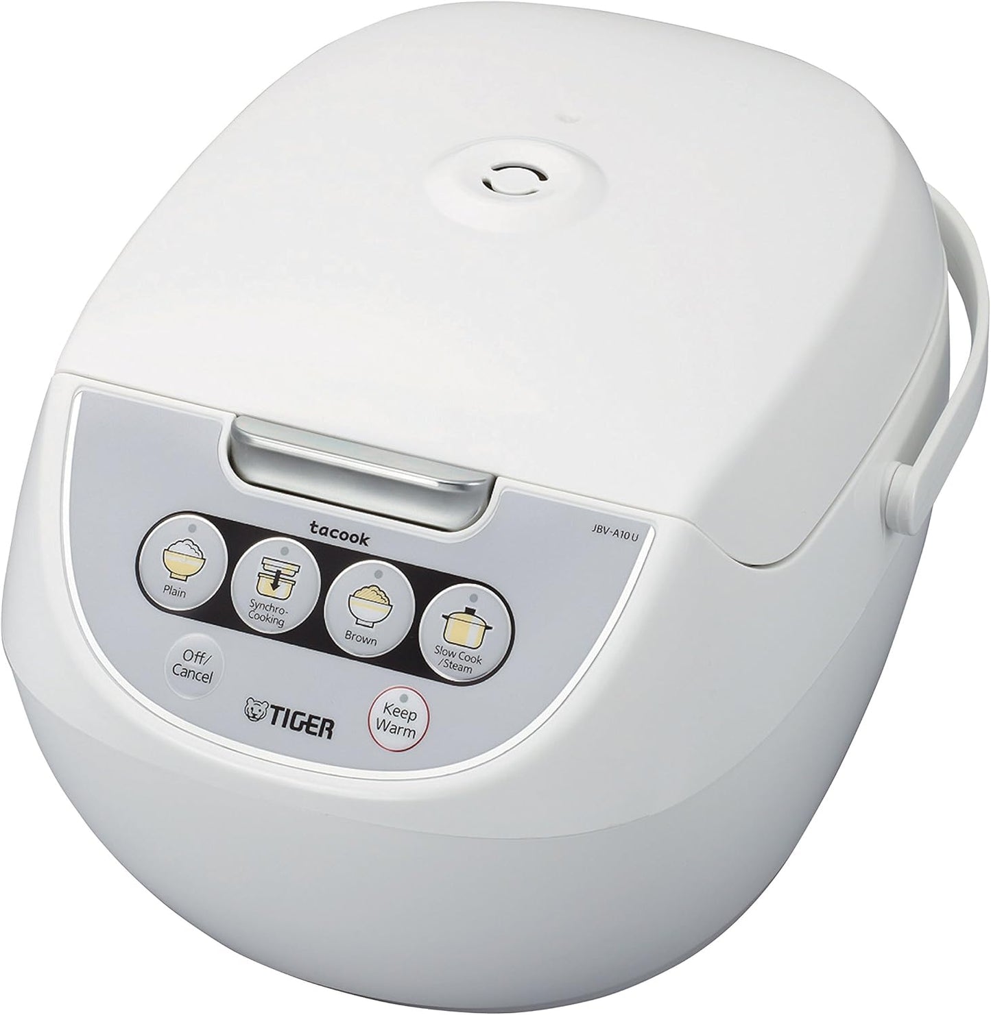 TIGER JBV-A10U 5.5-Cup Micom Rice Cooker with Tacook Tray