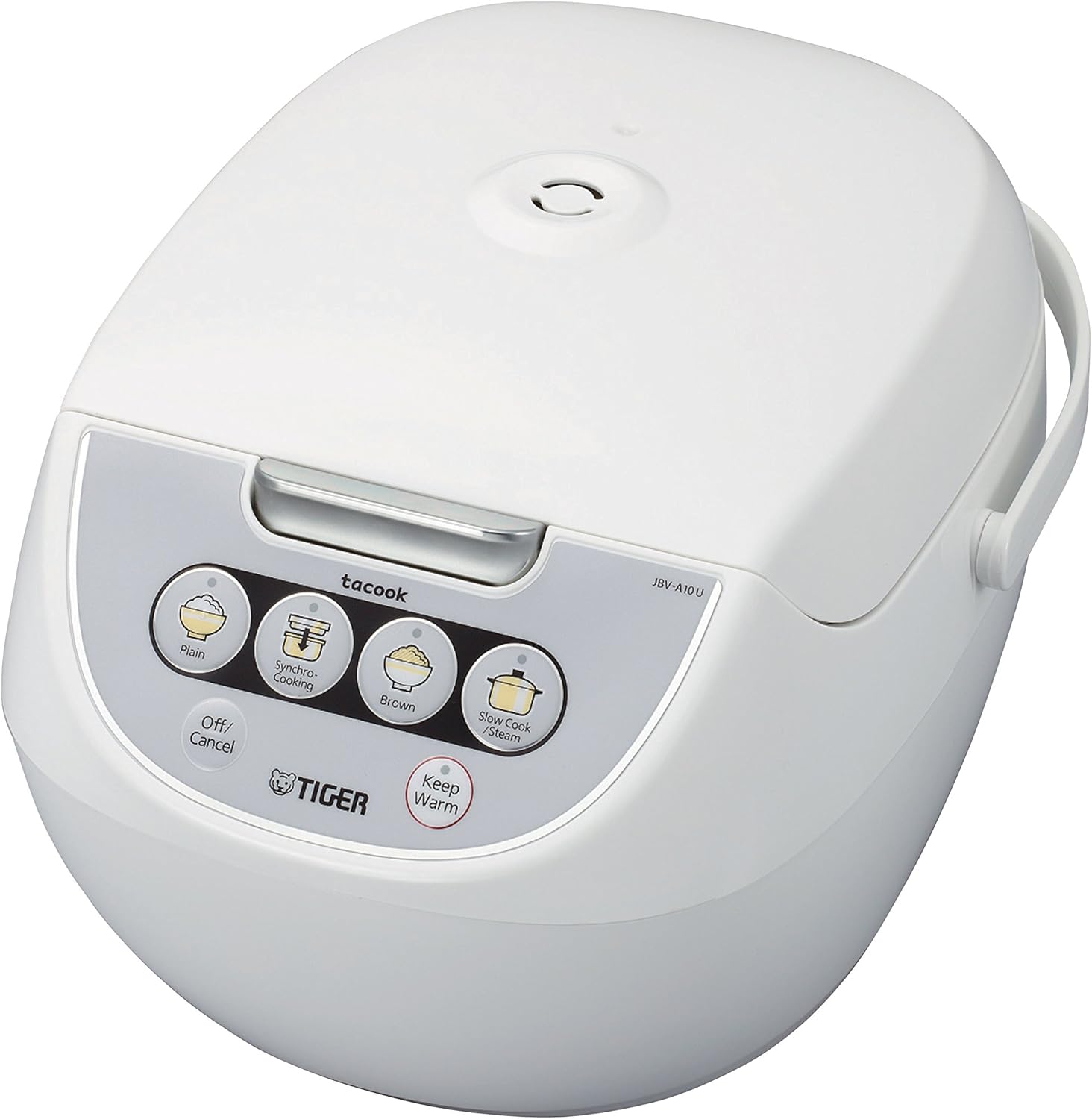 TIGER JBV-A10U 5.5-Cup Micom Rice Cooker with Tacook Tray