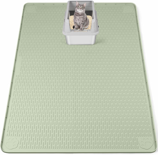 XXL Extra Large Cat Litter Mat for Scatter Control and Comfort