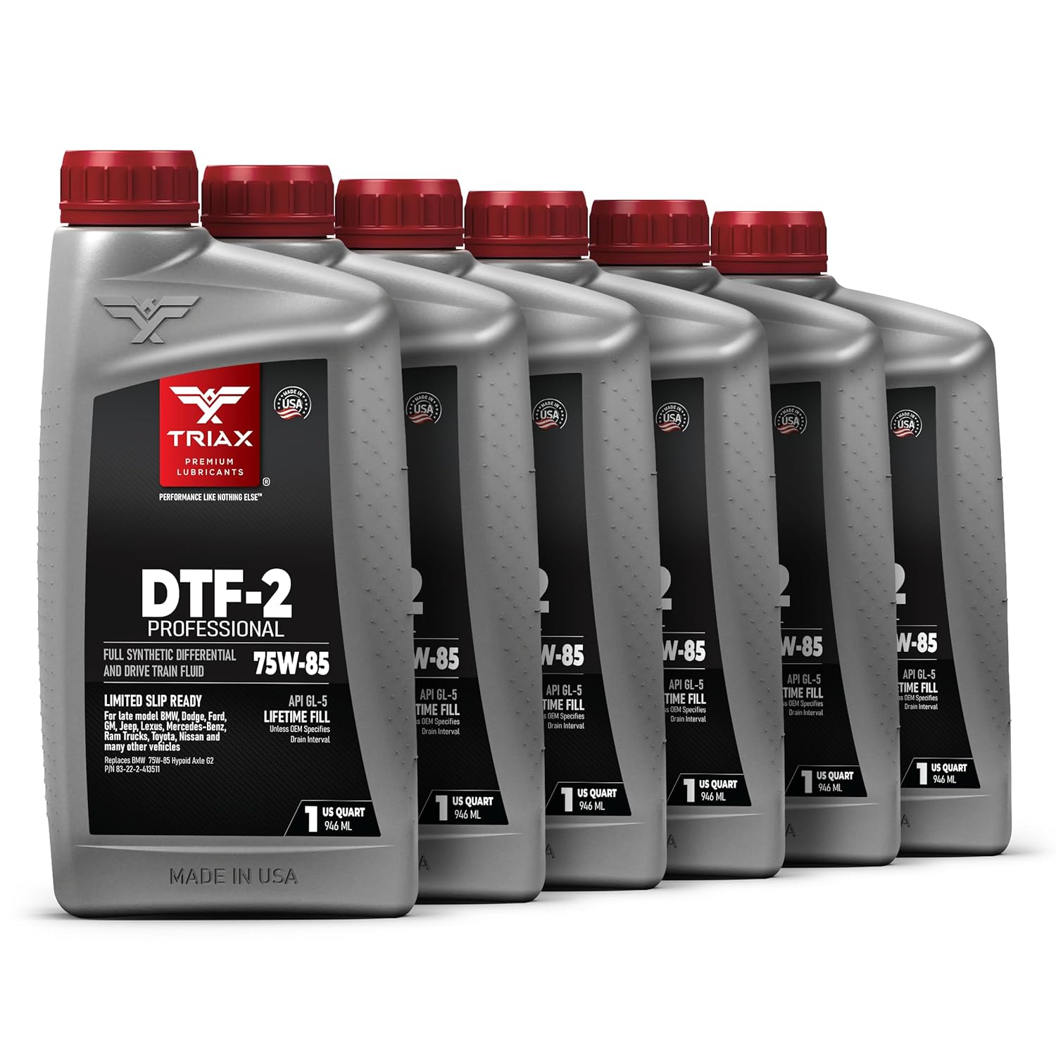 TRIAX DTF-2 75W-85 GL-5 Full Synthetic Differential Fluid