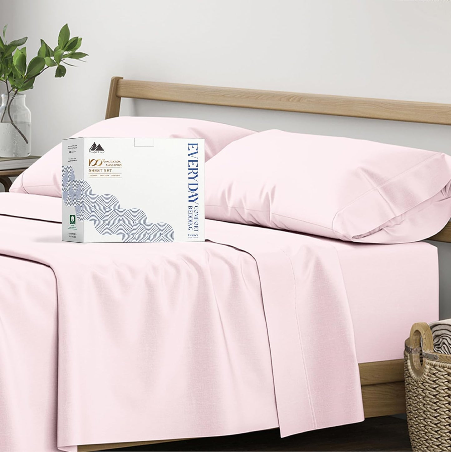 Organic Cotton Queen Size Sheets Set for Ultimate Comfort