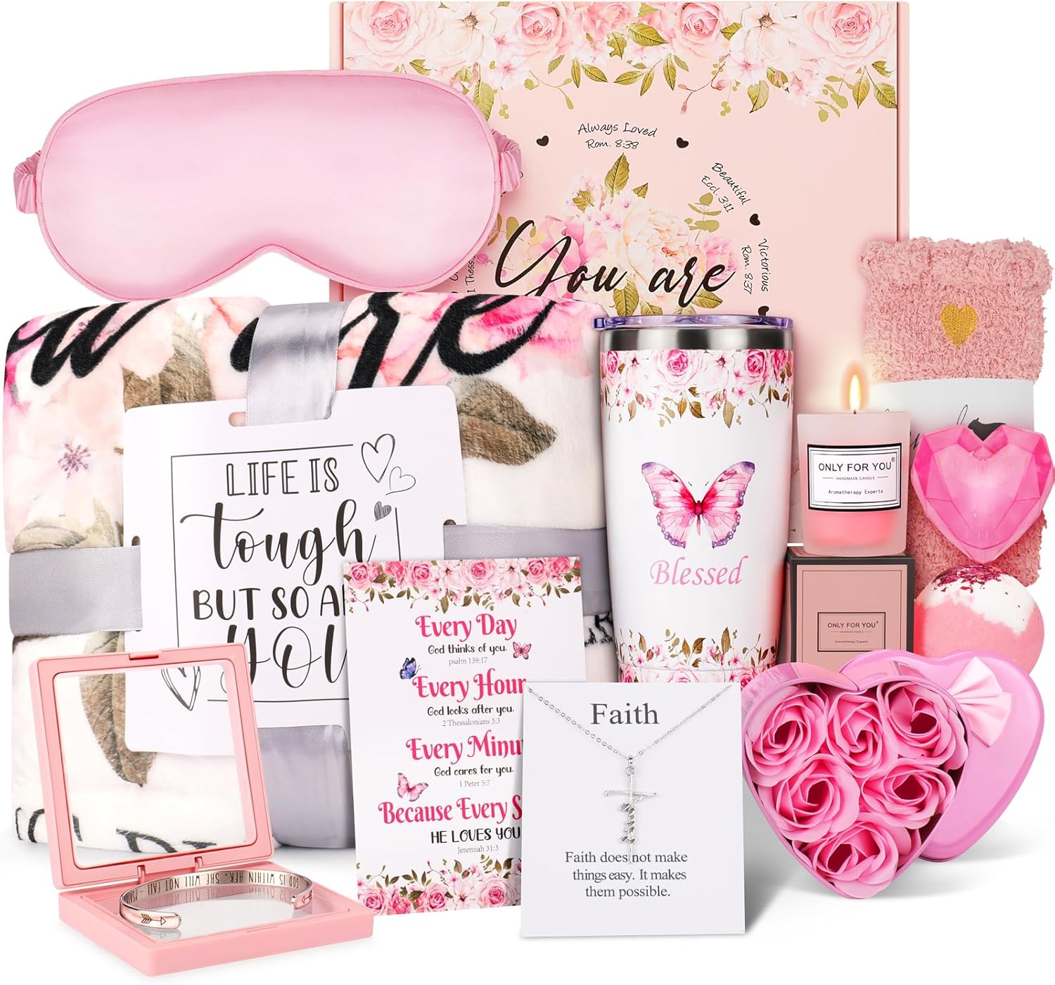 14PCS Christian Gifts for Women - Inspirational Faith Set
