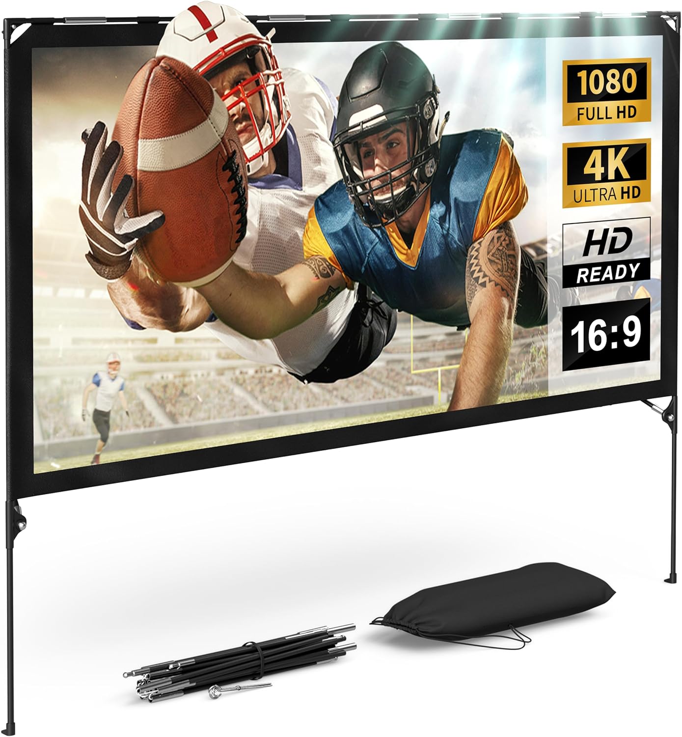 80 Portable Outdoor Movie Screen