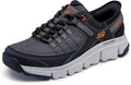 Men's Slip-ins Summits Hiking Shoe - Hands Free Memory Foam Comfort