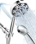 Shower Head with Handheld High Pressure 7 Modes - Power Mist Wash