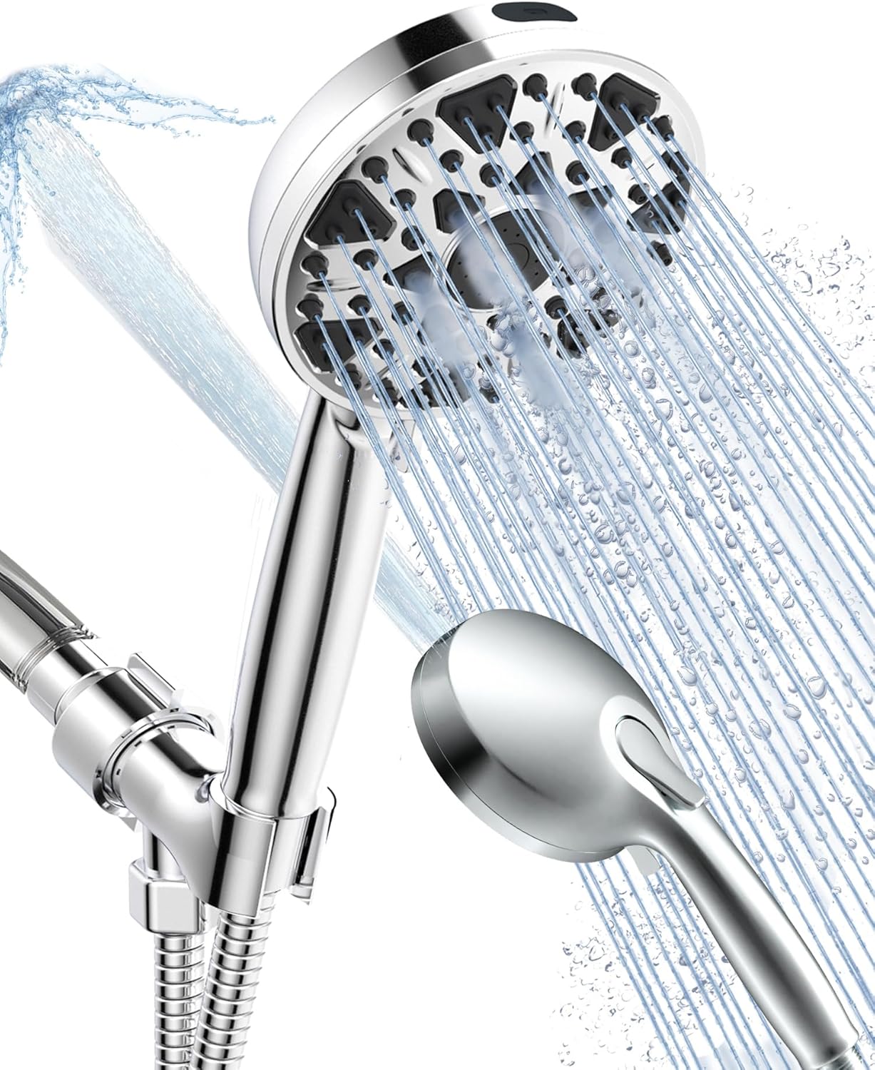 High Pressure Handheld Shower Head with Multi-Function Modes