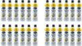 SQ Non Chlorinated Brake Cleaner 24-Pack 14.5 oz - Fast Degrease