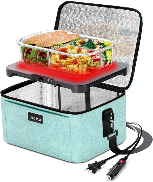 Aotto Portable Electric Lunch Box Food Heater for Hot Meals