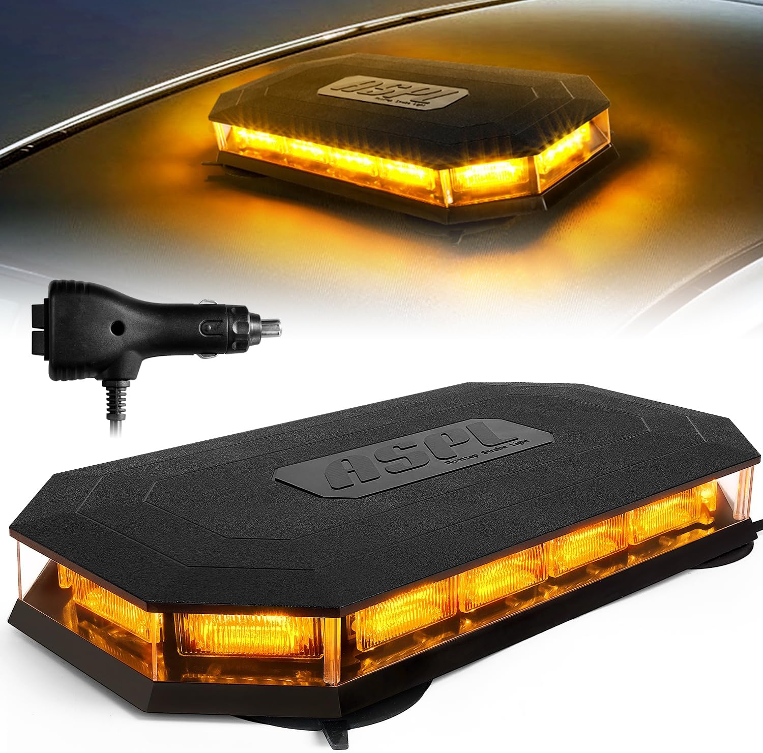16.5 Inch Emergency Strobe Light Bar for Trucks and Vehicles