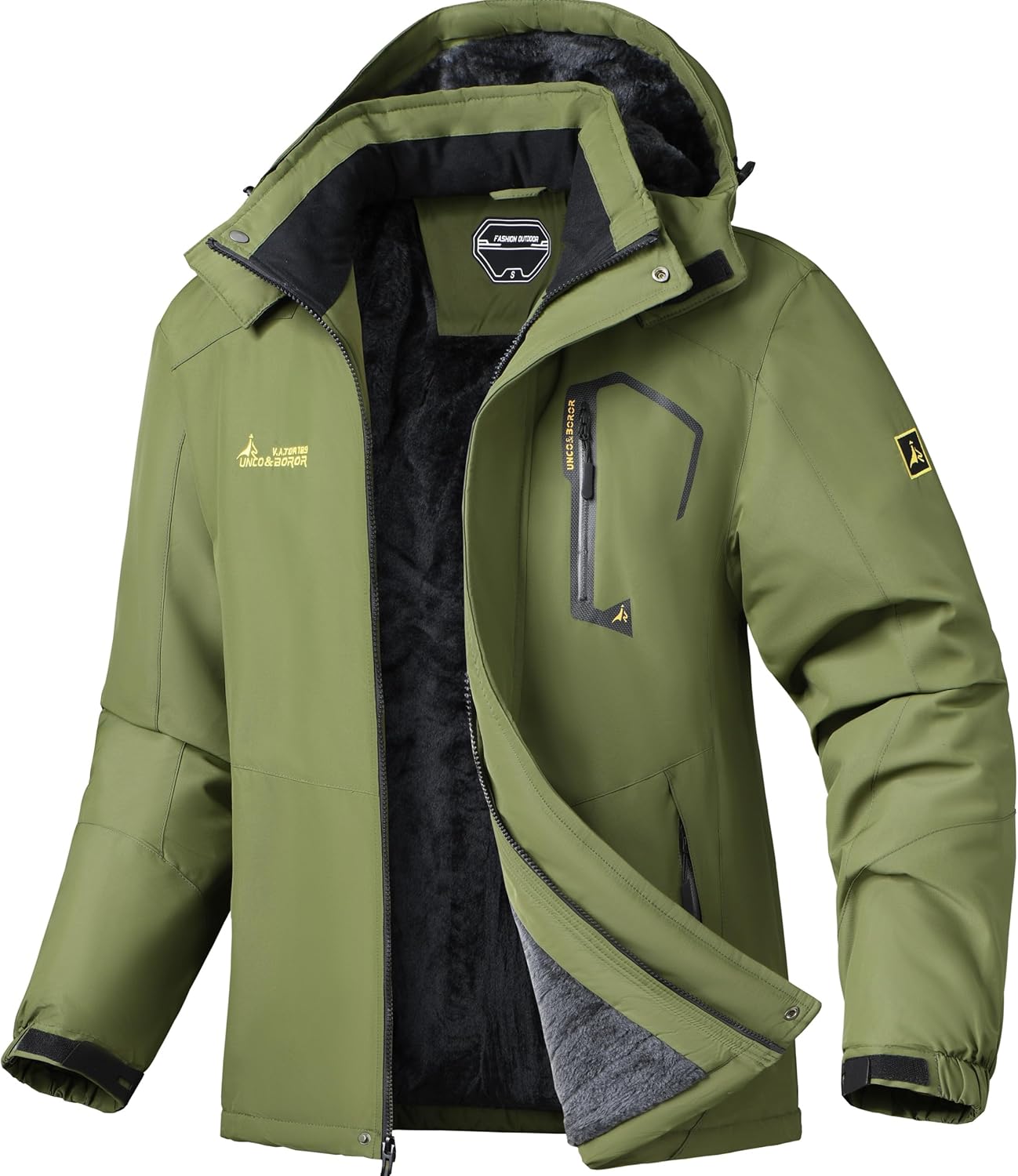 Waterproof Men's Ski Jacket - Stay Warm in Style!